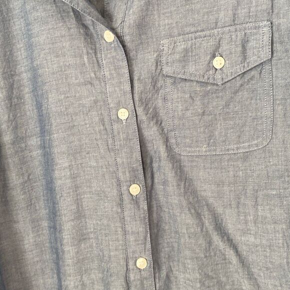 J. Crew Factory‎ Chambray pocket tunic S - Picture 4 of 8